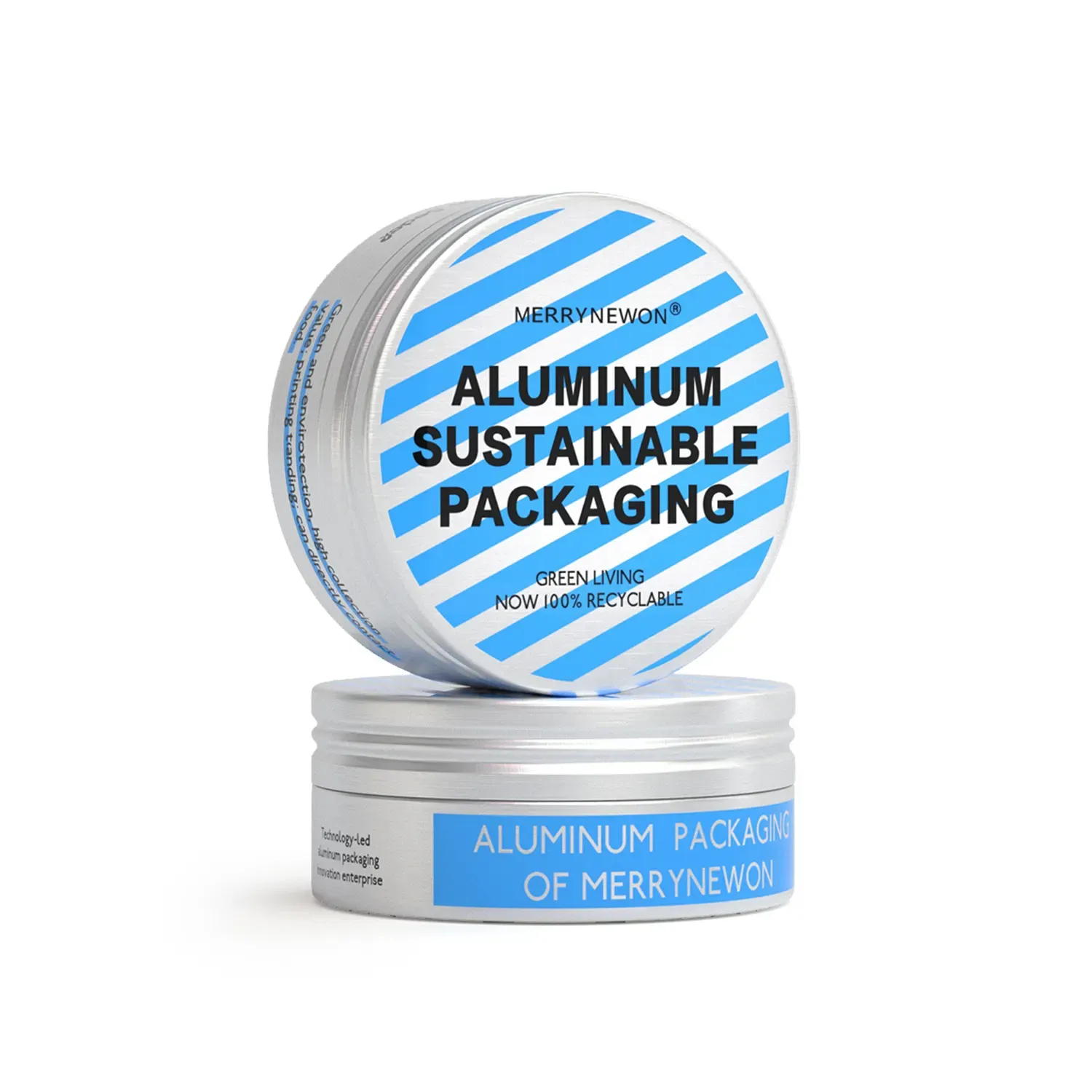 60ml 68*28mm aluminum cosmerics packaging