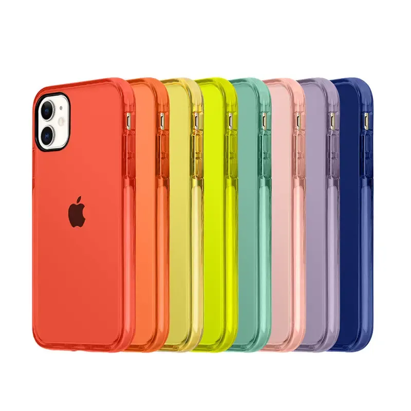 Soft Bumper Impact Custom Phone Case for iPhone 12