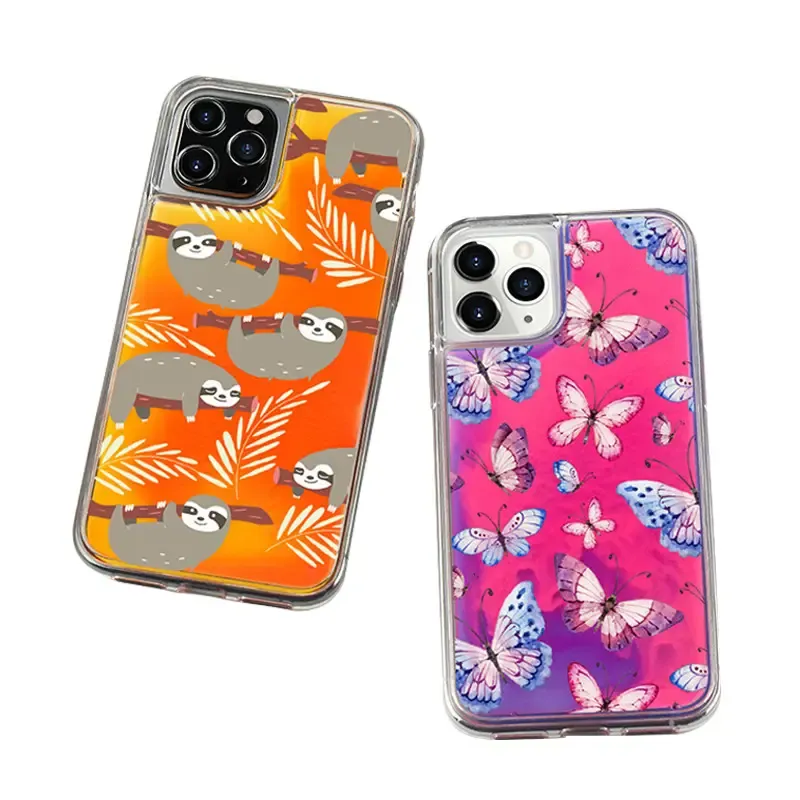 TPU+PC Neon Sand Phone Cover for iPhone 11 Pro Max