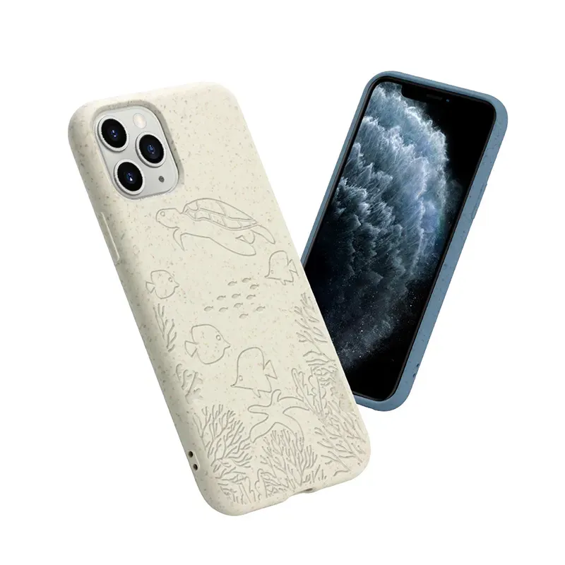 Custom Design Engraved Biodegradable Case for iPhone 11 Pro Max