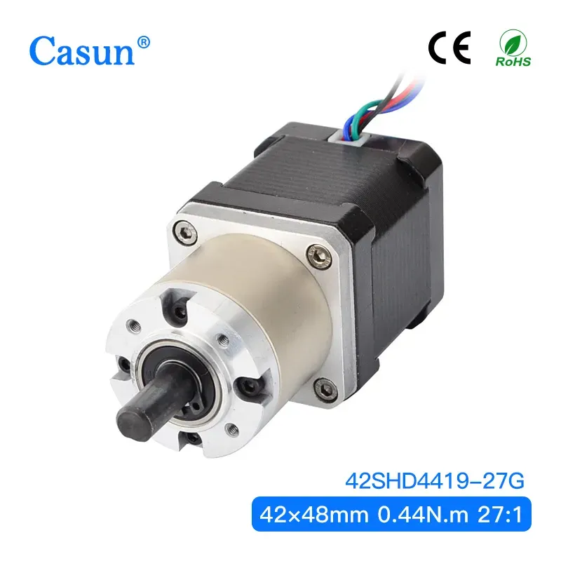 【17HS19-1684S-PG27】NEMA 17 Ratio 27:1 Planetary Gear Reducer Geared Stepper Motor with gearbox for cnc Mechanical arm