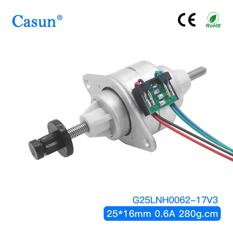 【G25LNH0062-17V3】Linear Permanent Magnet Stepping Motor 280g.cm 4 wires 12V for Beauty Equipment