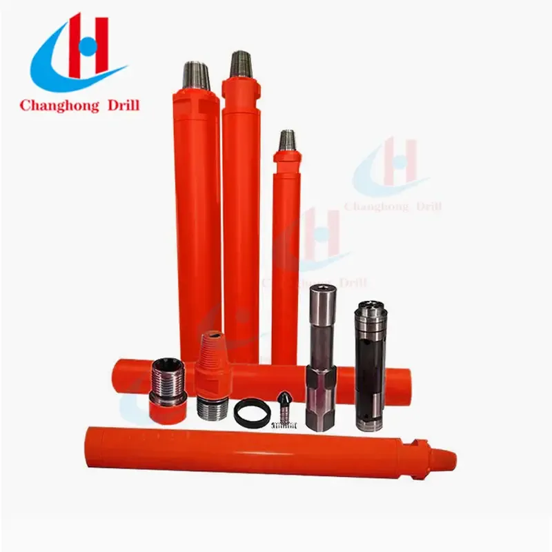 DHD series high air pressure dth hammer drilling