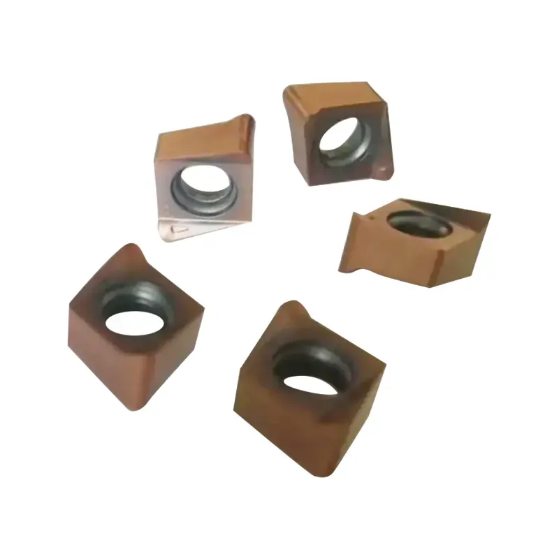 4NKT060308R-M top quality CNC Cutting Tools cemented Carbide Milling Inserts with PVD coating