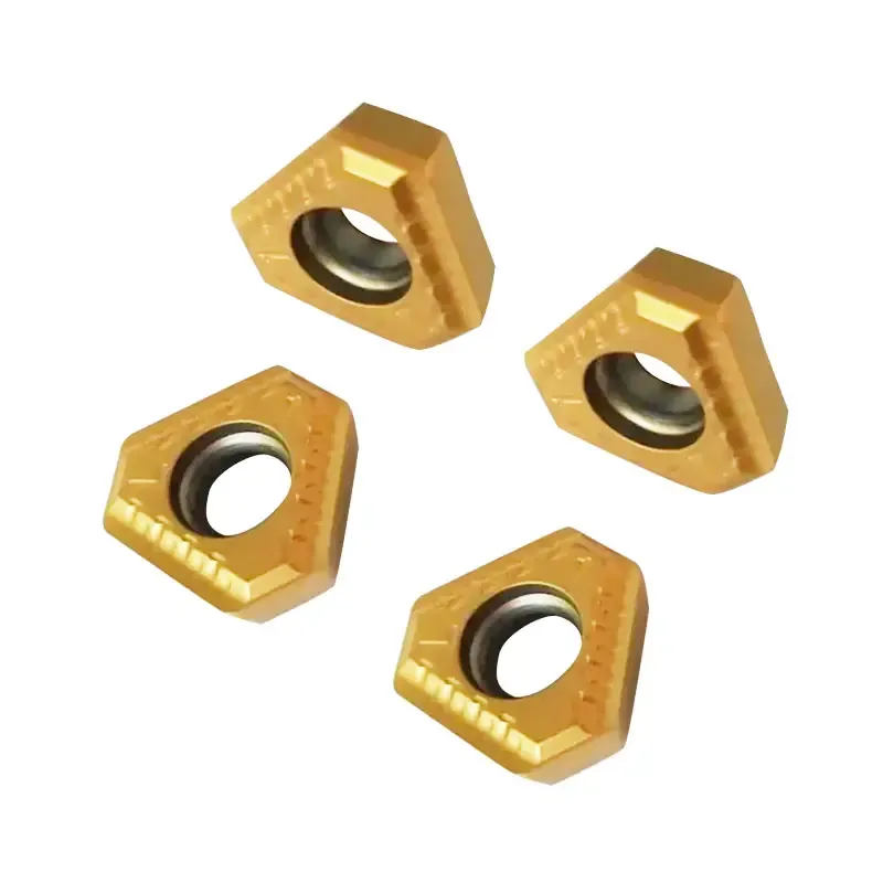 CNC Lathe Turning Insert Indexable Solid Carbide Blade Accuracy Manufacturing Durability 10Pcs for Processing Various Steel Heat‑resistant Alloy Materials 