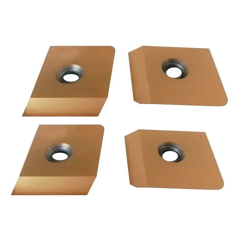 Cemented carbide surface milling inserts Sghw383830 with PVD coating using for Aluminum Ingots Milling Matching SMS Milling Machine