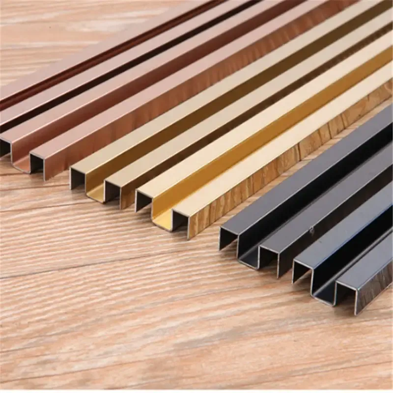 Stainless Steel Wall Tile Decorative Trim
