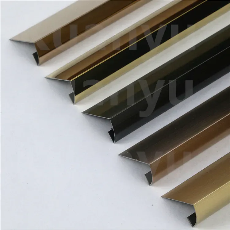 High Quality Stainless Steel Angle Edge Trim For Wall Corner