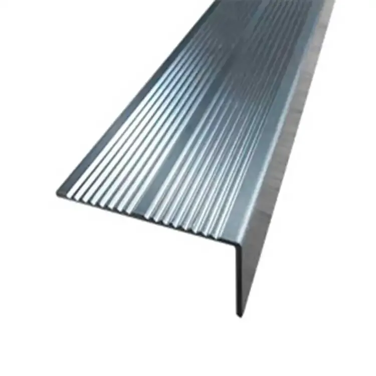 stainless steel Stair Nosing Trim Corner Edge Step Edging Trim Non slip strips Angle stainless steel Anti-slip strip