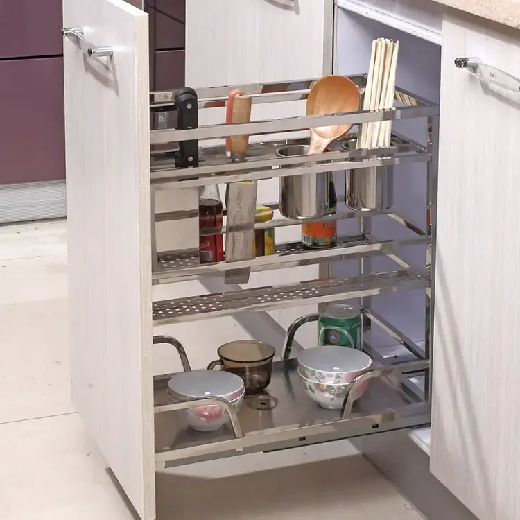 #GFR-207 Pull-out Stainless Steel Kitchen Basket