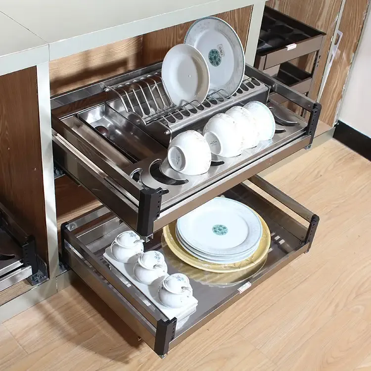 #GFR-984 Pull-out Stainless Steel Kitchen Basket