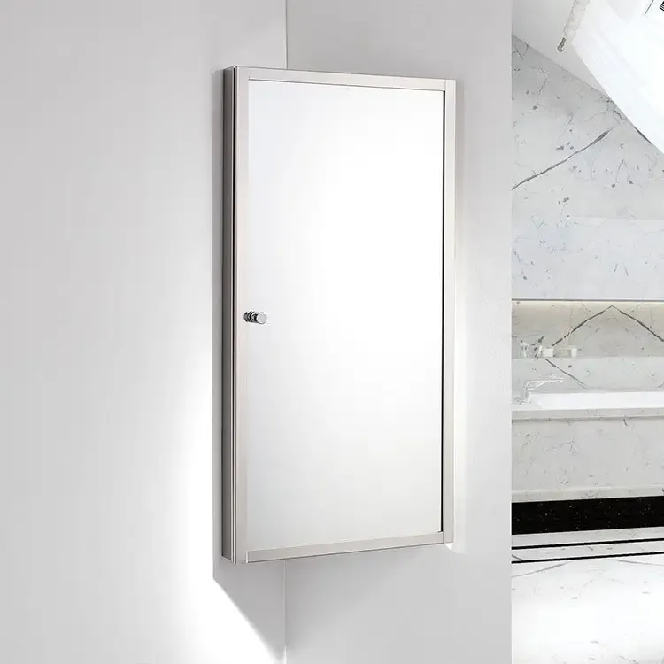 Corner Mirror Bathroom Cabinet 7041