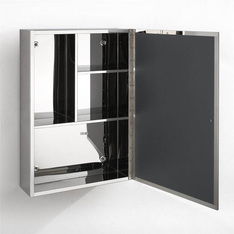 Stainless Steel Mirror Cabinet