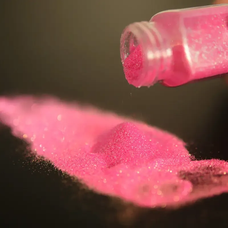 Rainbow Glitter Powder For Screen Printing