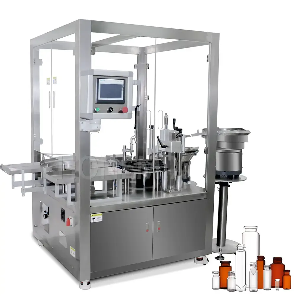 Automatic Vials Filling And Crimping Machine