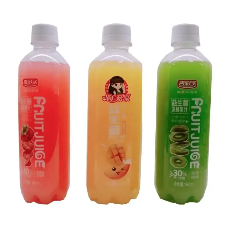 Custom Paper Label For Beverage Juice Bottle