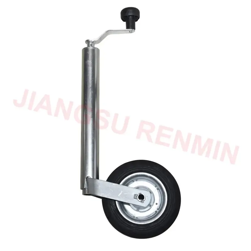 48mm Jockey Wheel Trailer Jack Trailer Accessories Stabilizer Stand with Rubber Wheel