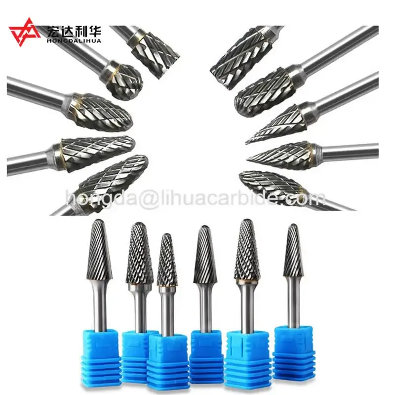High Hardness and Excellent Wear Resistance Carbide Rotary Lime with 3mm Shank