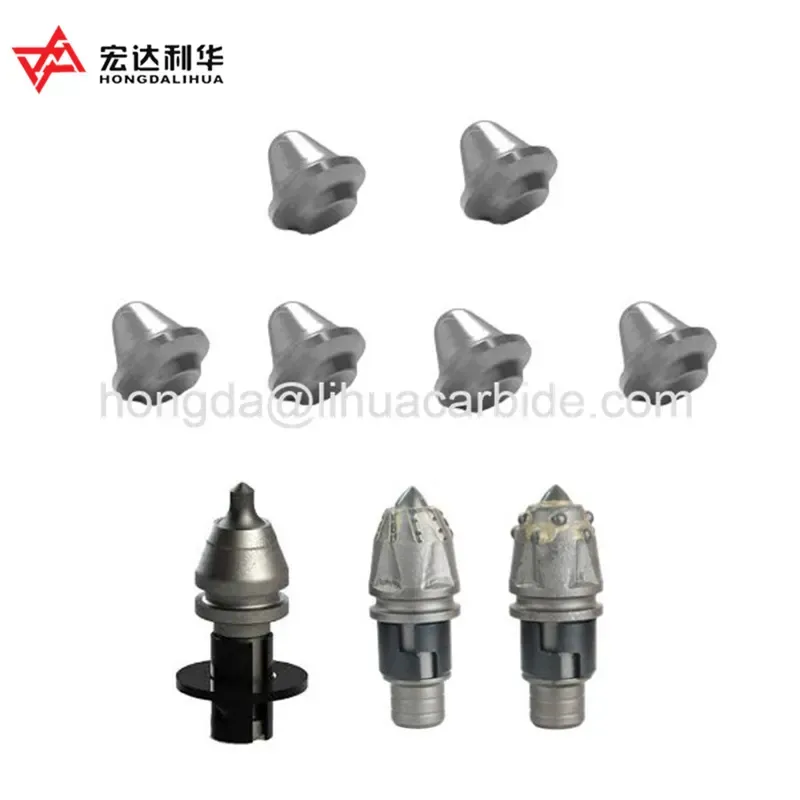 Road Digging Tungsen Carbide Blank  Griding Tips Buttons Road Milling Teeth Planing Bits tire studs