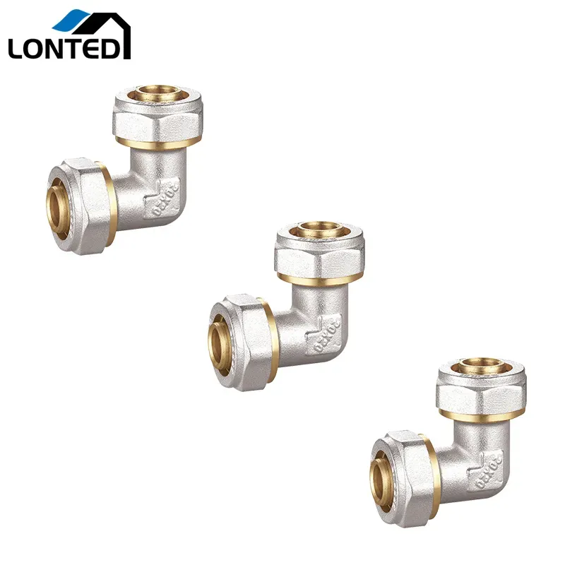 Multilayer Compression fittings LTD7009 double elbow