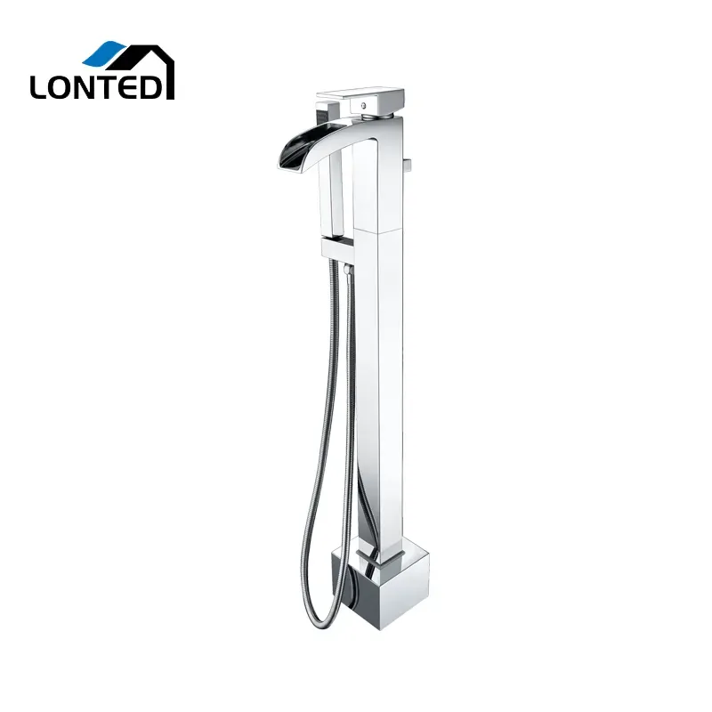 Floor standing bath tub shower faucet taps LTD92018