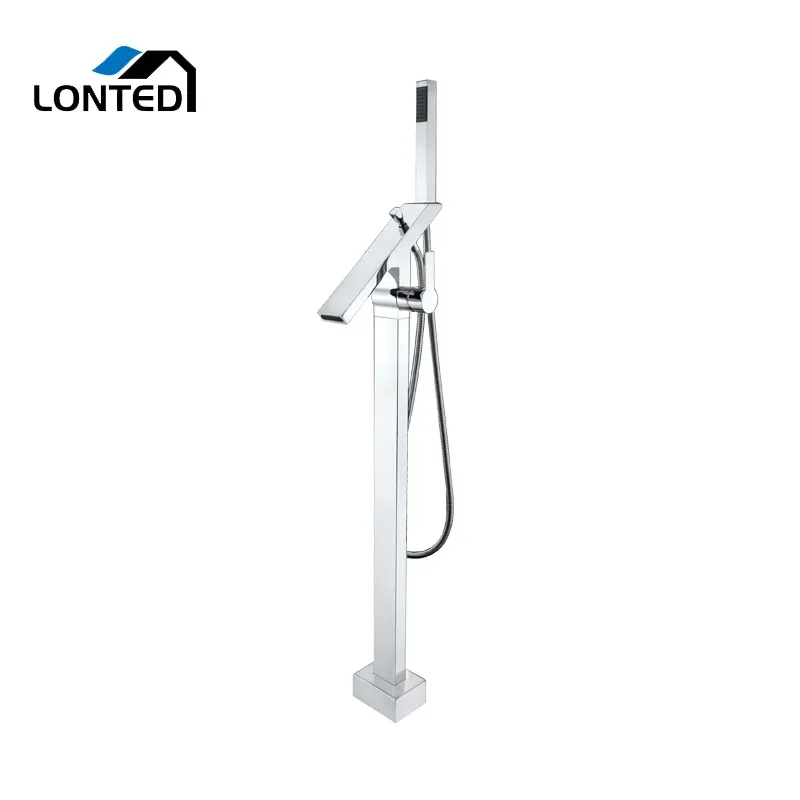 Floor standing bath tub shower faucet taps LTD92021