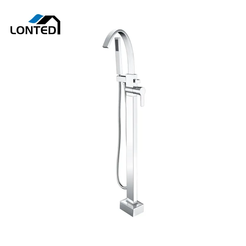 Floor standing bath tub shower faucet taps LTD92022