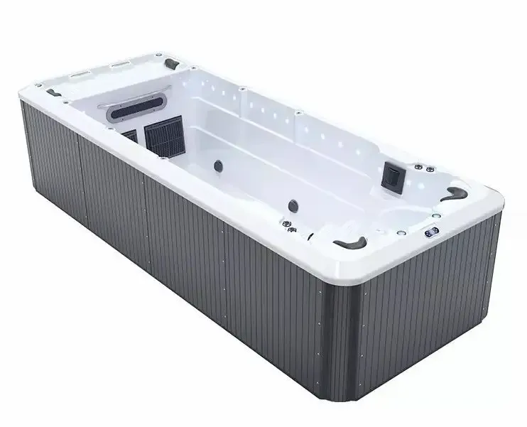 Acrylic Endless Swim Spa Hot Tub ZR7809