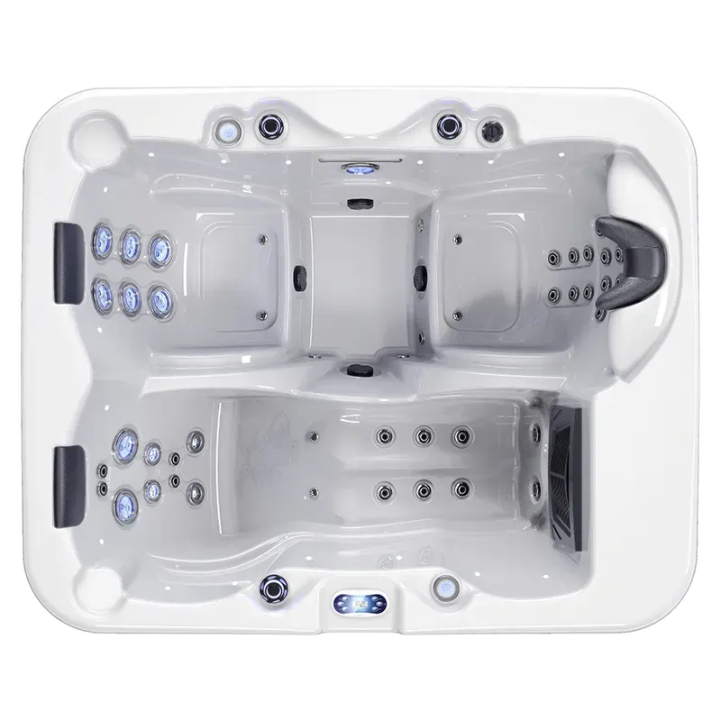 New design family small size hydro hot tub ZR6008