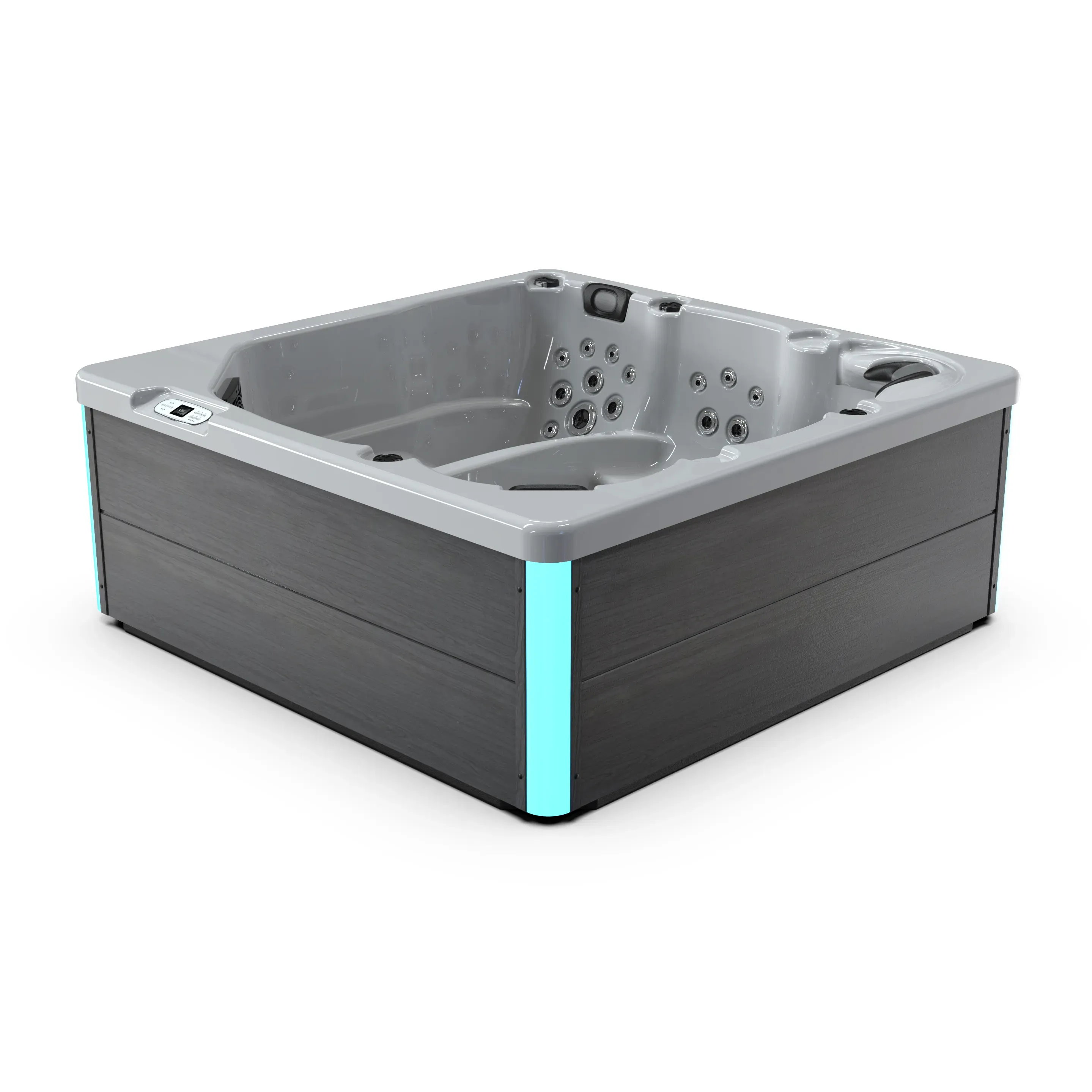 European style low energy hot tubs with 70 jets V03