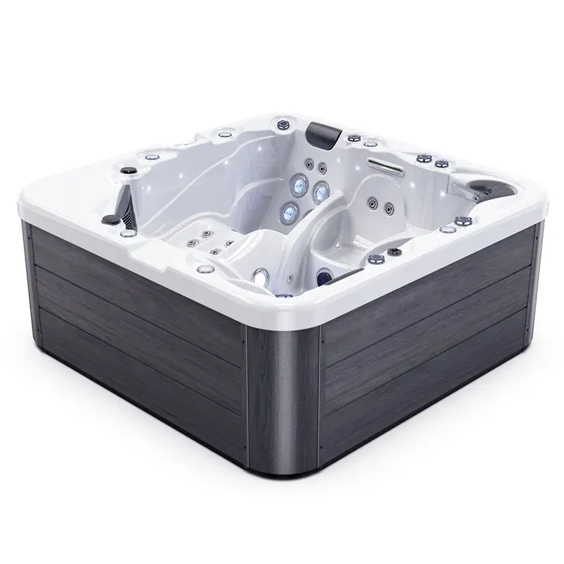 High quality 52 jets whirlpool outdoor massage spa ZR6003
