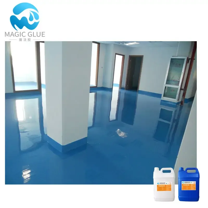 Stable Quality Crystal Epoxy Resin Paint For Coating Industrial