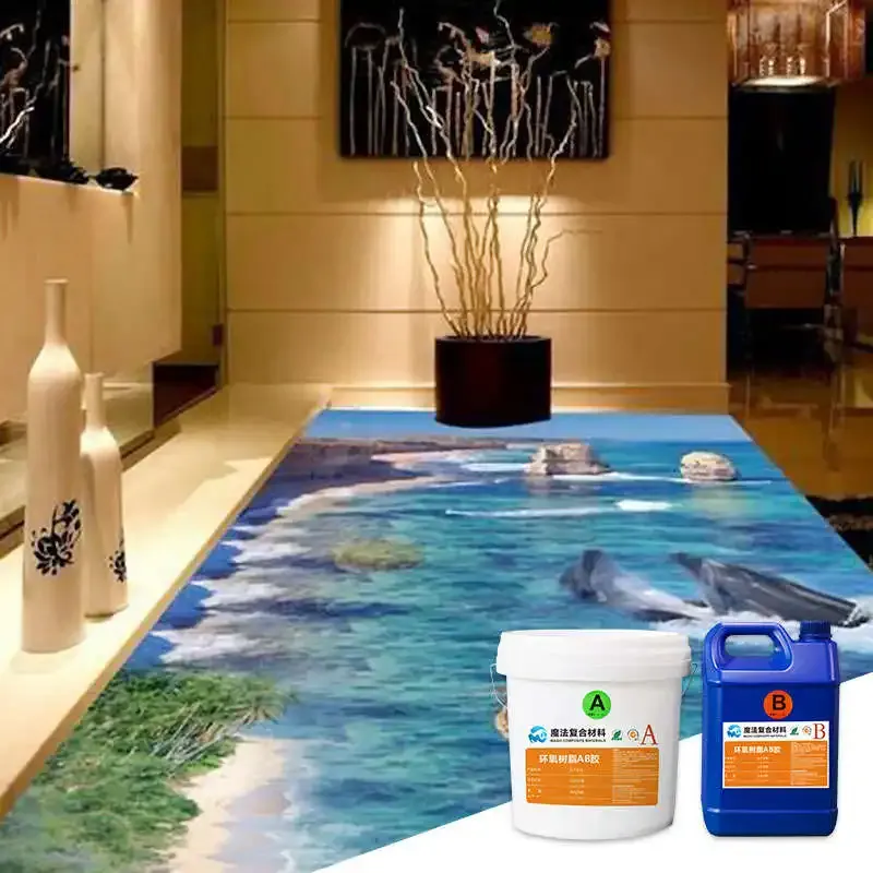 Wear Resistance 3D Floors Created With Epoxy