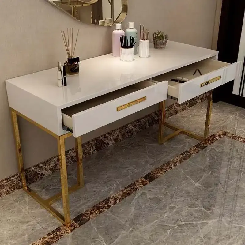 Metal console table