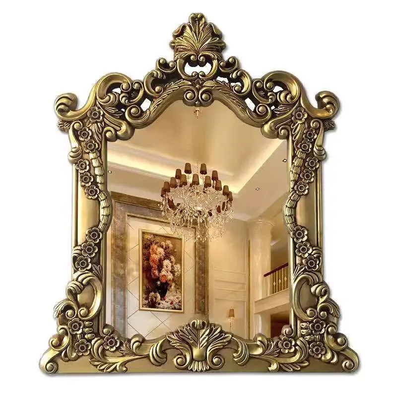 Factory Wholesale Antique Gild Wall Mirror For Decoration& Sanitary Dresser Mirror