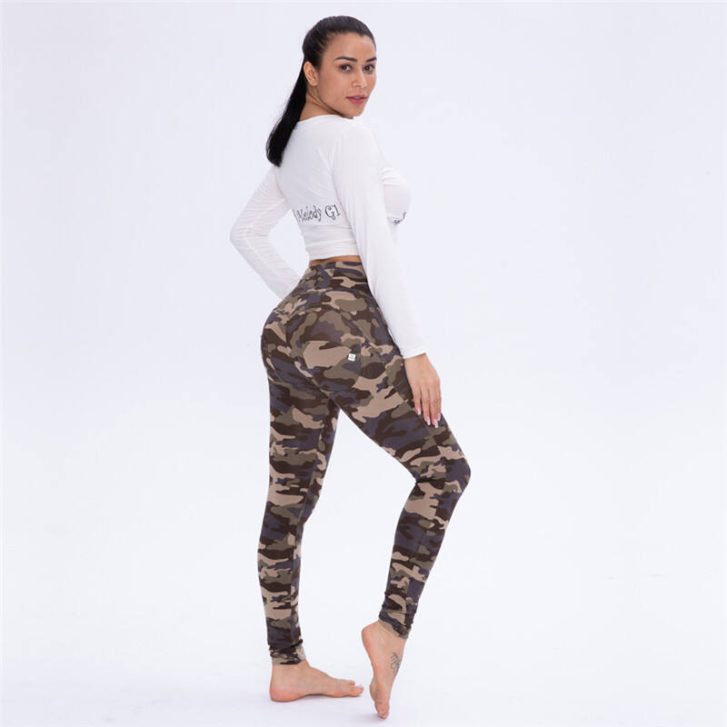 Four Ways Stretchable Melody Camo Leggings High Waisted Pants Women’S ...
