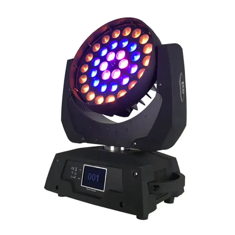 Three Circle Control LED Zoom Wash Moving Head 4in1/5in1/6in1