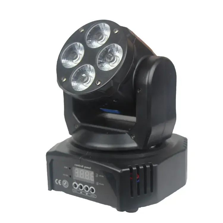 RGBWAP 6in1 Mini LED Wash Mini Moving Head Light