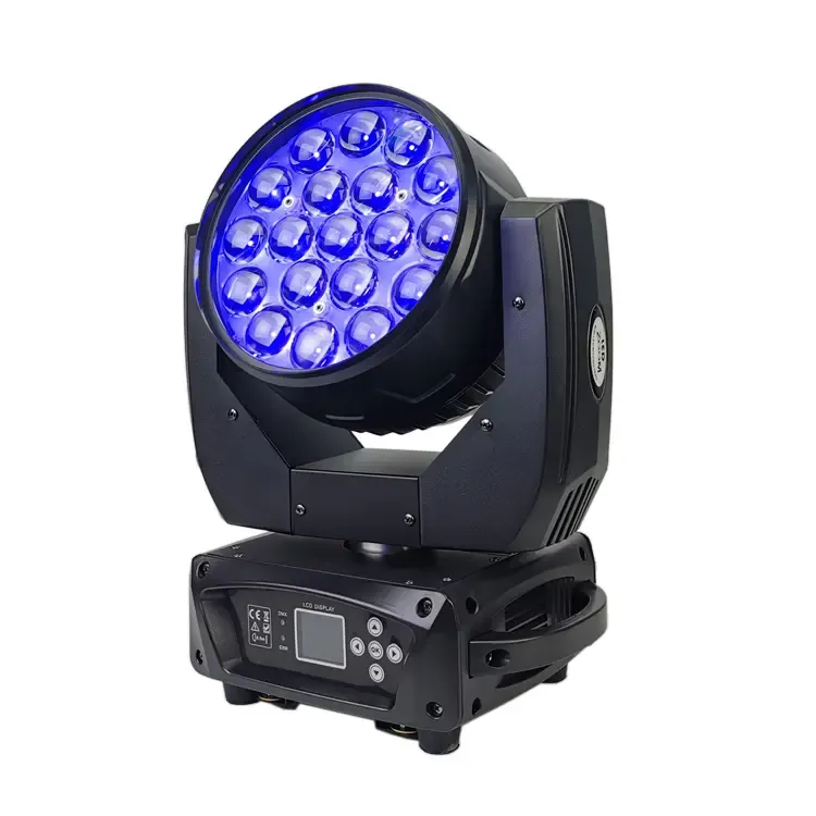 19x15W LED Zoom Wash Moving Head Light
