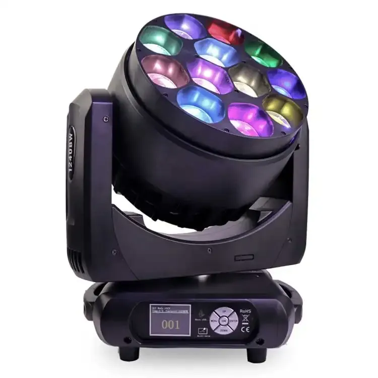 12X40W RGBW ZOOM LED Moving Head Light