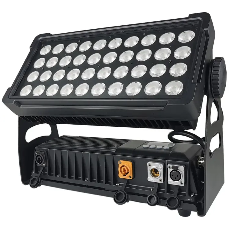 40pcs 15W RGBW 4in1 led wall washer light