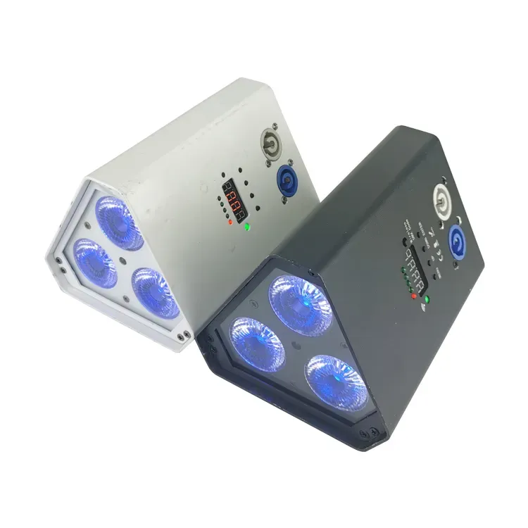 3x18W 6IN1 RGBWAUV wireless battery led uplight with wifi and remote control