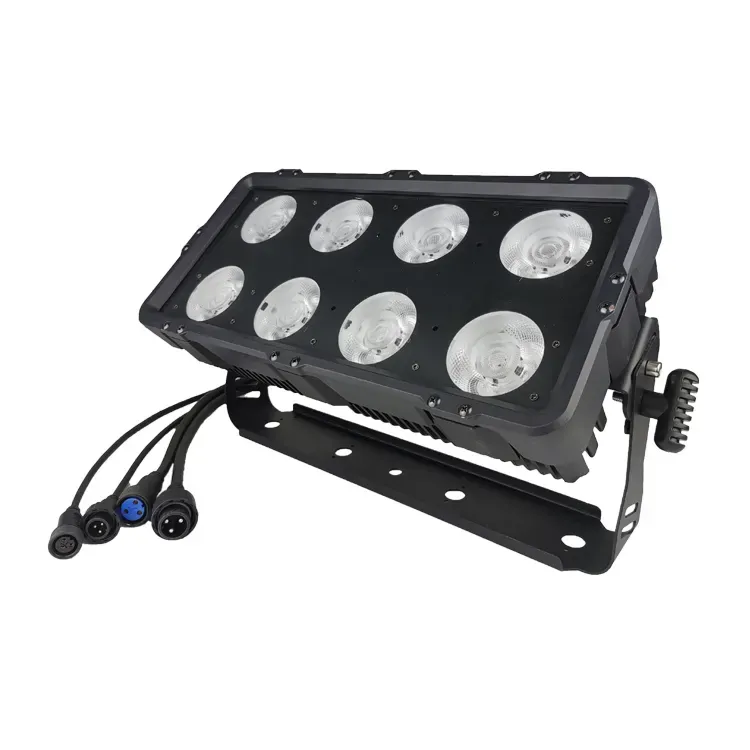 8pcs 50W 4in1 RGBW wall washer light