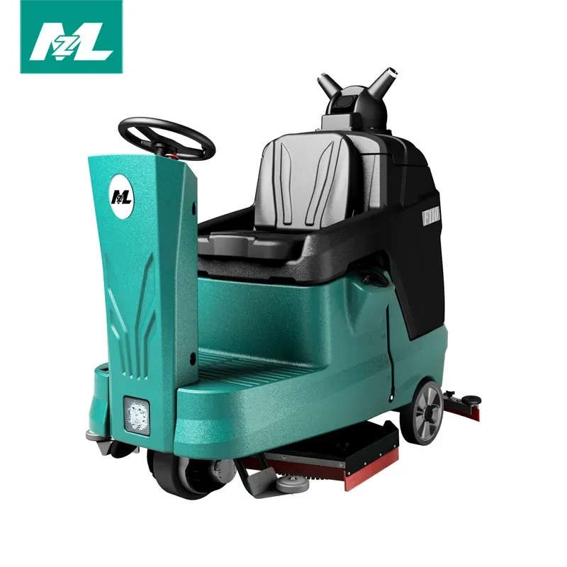 Purification double disk automatic floor cleaning machine battery operated