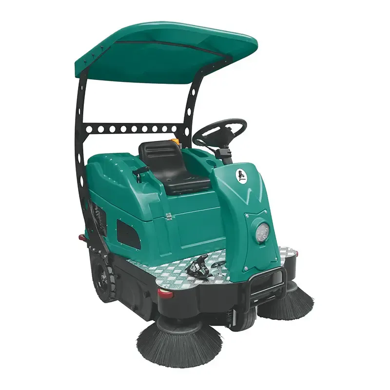 Clean floor sweeper ride-on type 150L dust collect CEertificated