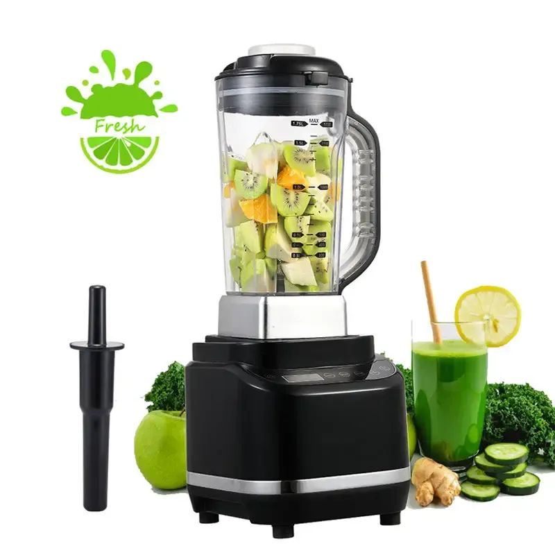Digital LED touch pad commercial smoothie blender
