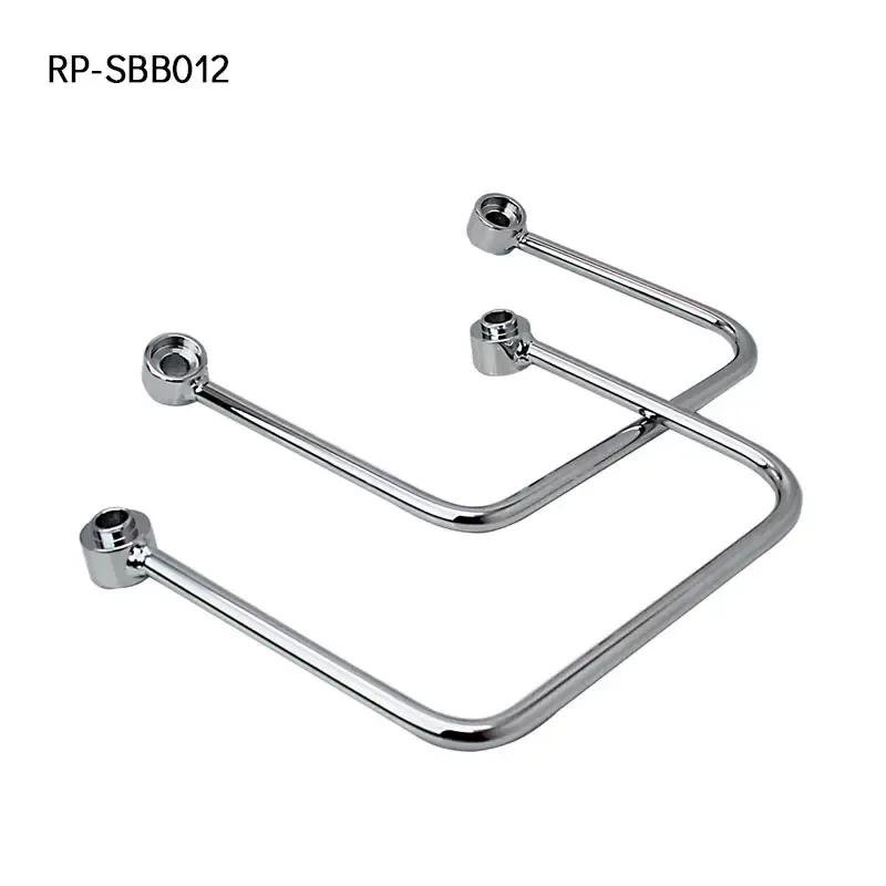Rear Saddle Bag Brackets Motorcycle For Harley Softail