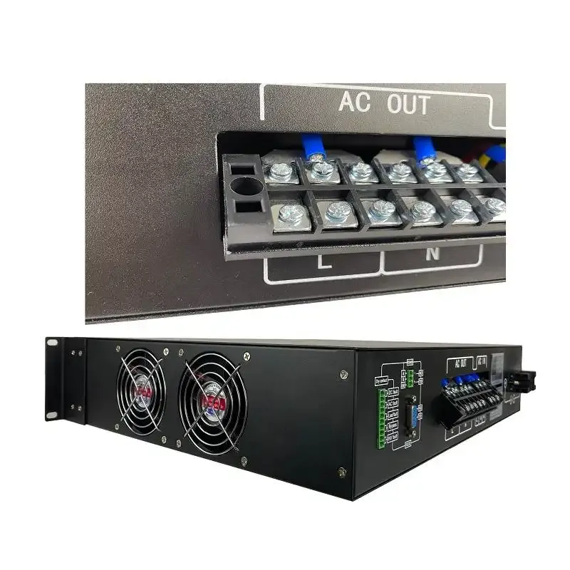 Global supply Single phase ac dc 48 to ac 125v inverter dc power supply rackmount inverter