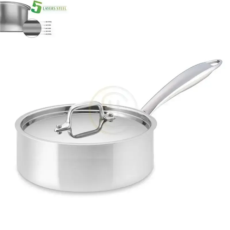 5ply All Clad Body Induction Saucepan-sc048