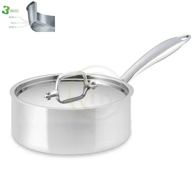 3ply All Clad Body Induction Saucepan-sc112